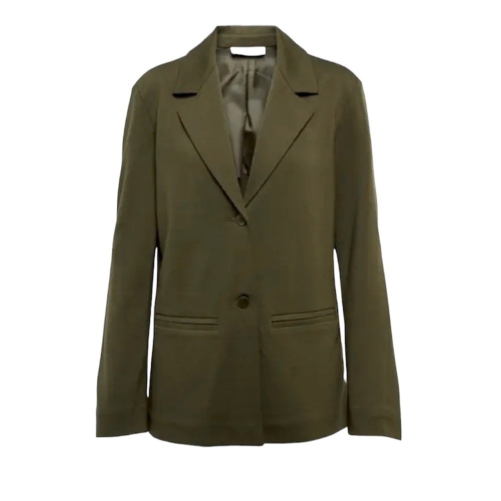 MaxMara Khaki Green Suit Jacket